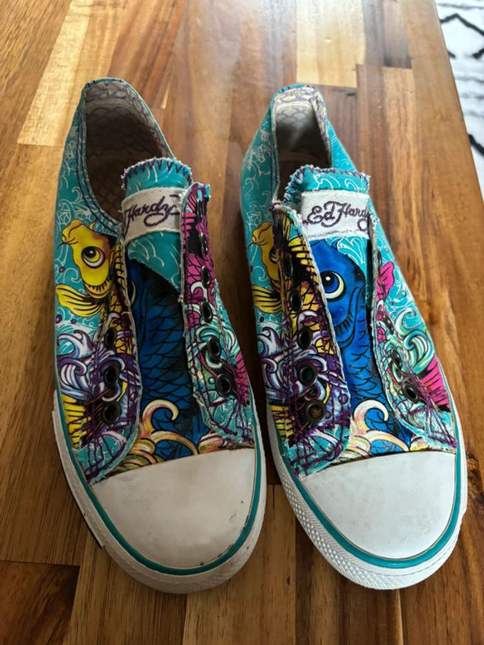 Baskets basse ed hardy