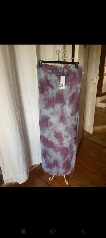 👗 Robe bustier longue neuve zara taille L
