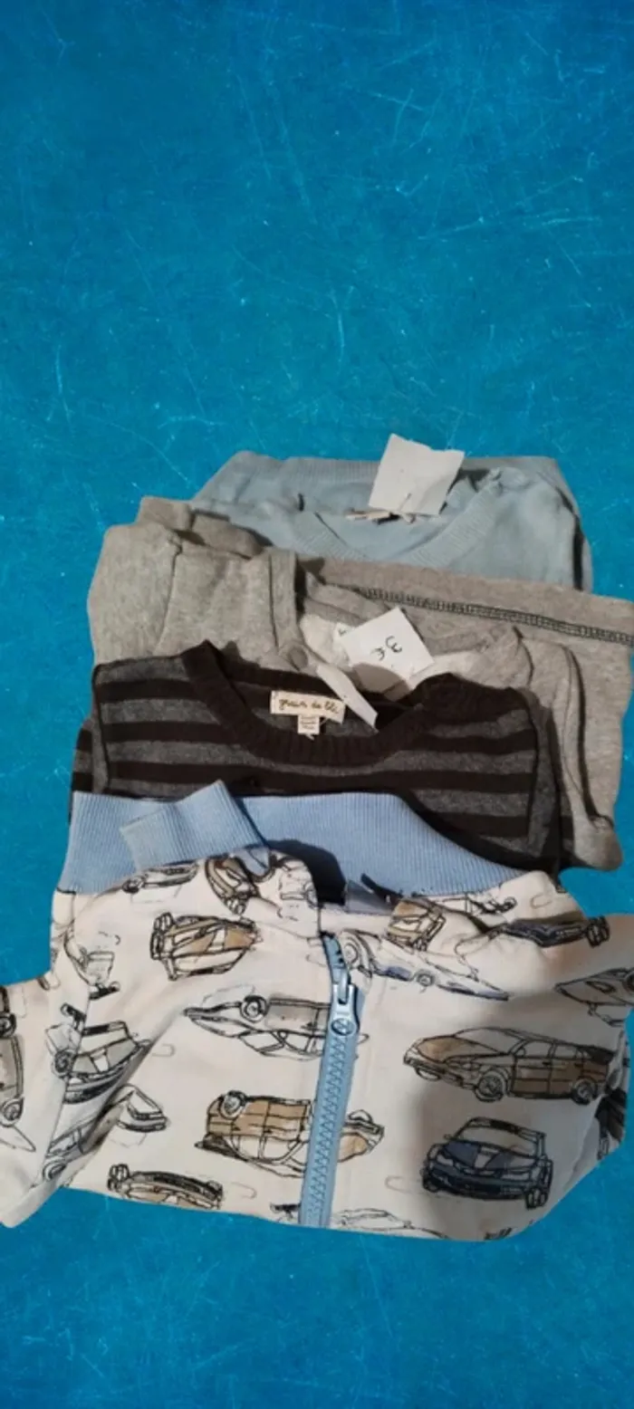 Lot vêtements garçon 12 mois - photo numéro 2