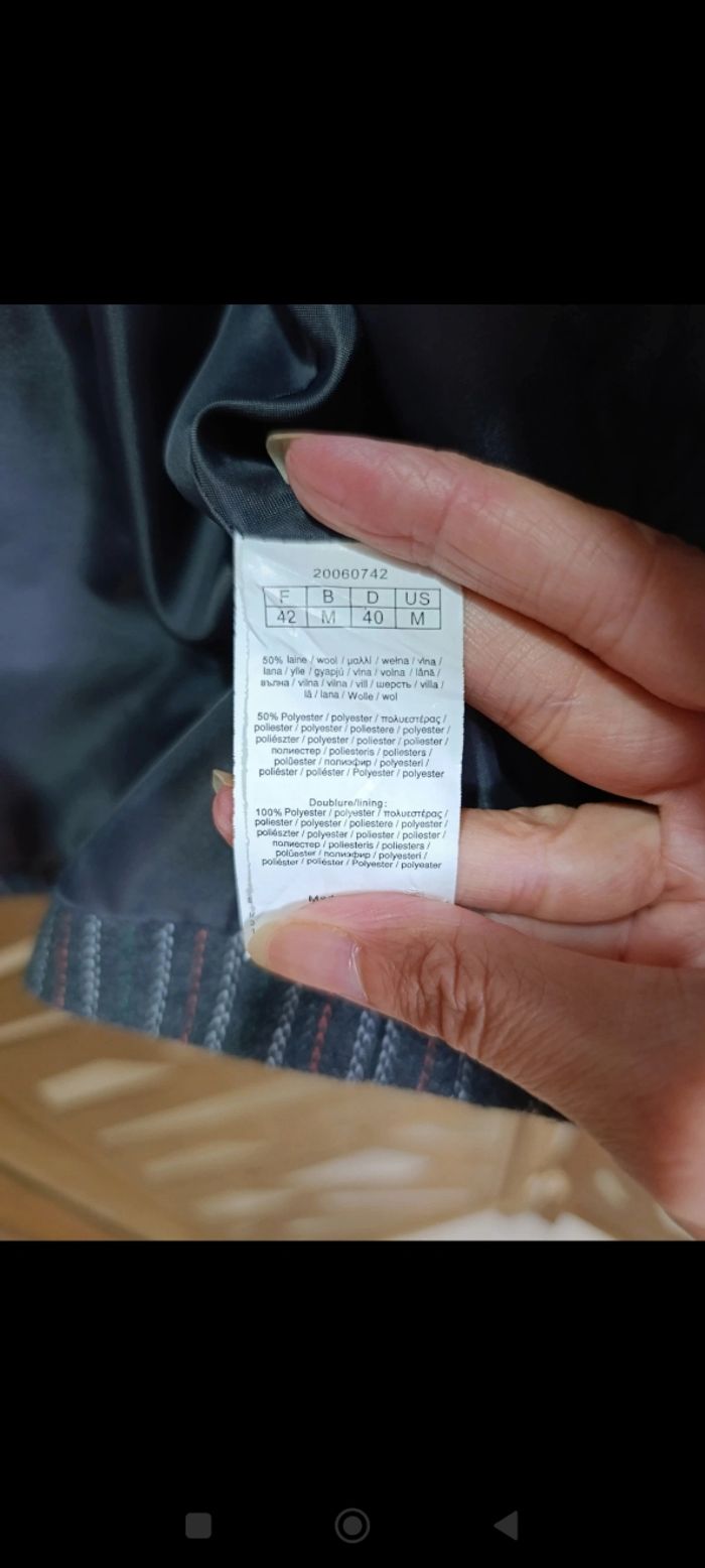 Blazer vintage femme 3 suisses taille 42 / laine - photo numéro 8