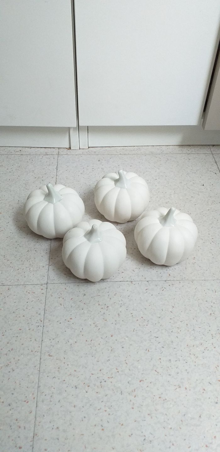 Lot de 4 citrouille lumineuse - photo numéro 3