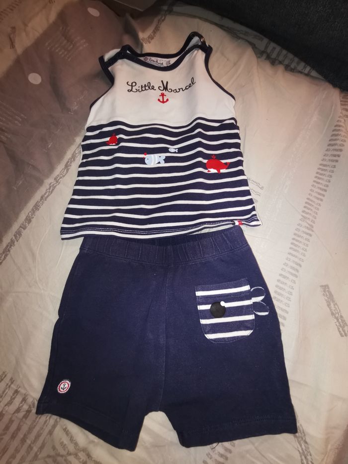 Ensemble bébé little Marcel
