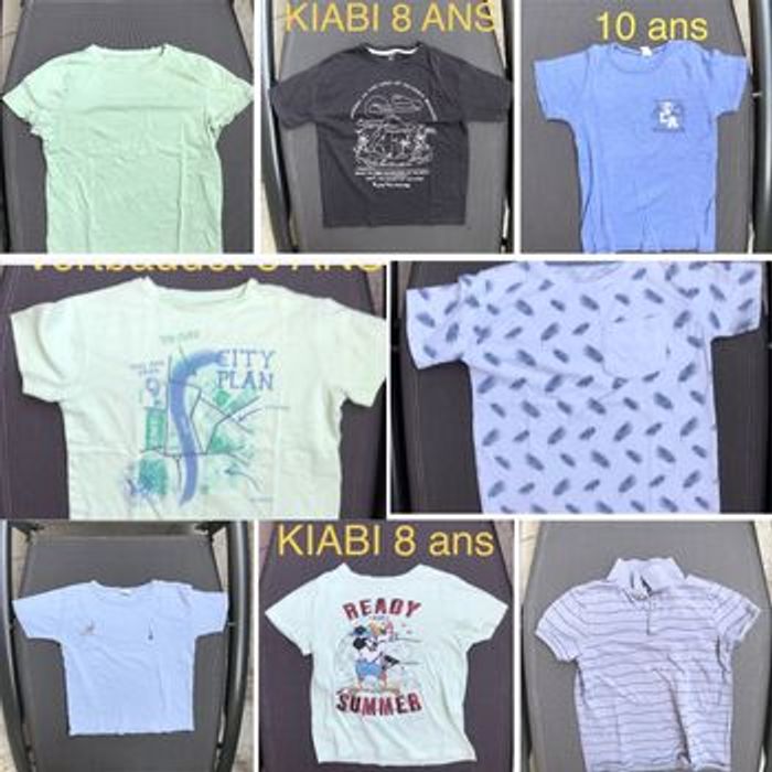 Lot de 23 t-shirt 8 ans - photo numéro 9