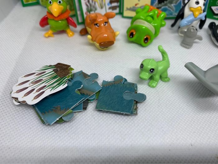 Lot de 7 natoons différentes séries kinder surprises figurine animaux - photo numéro 2