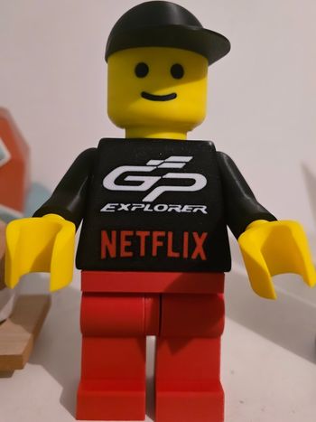 Figurine GP Explorer 3 - Écurie Netflix
