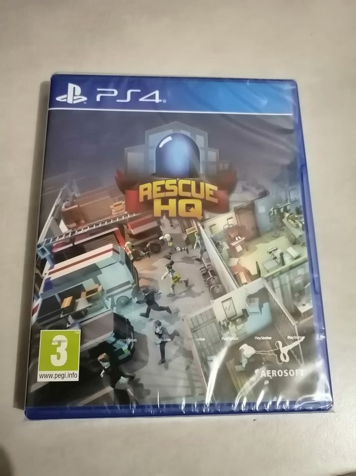 Jeu Ps4 Rescue HQ sous blister