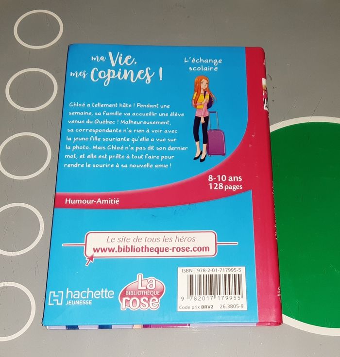 3 livres Ma vie mes copines Bibliothèque rose - photo numéro 5