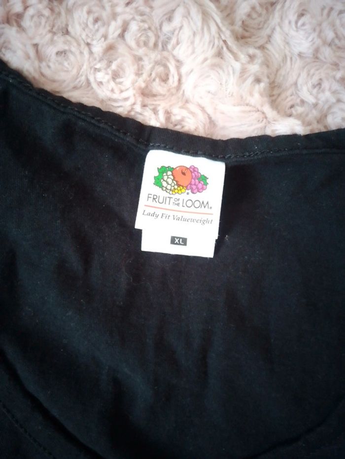 Débardeur noir en coton taille xl - photo numéro 2