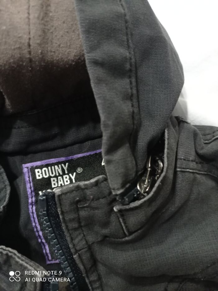 blouson gris de Bouny baby taille 4 ans ref R97 P - photo numéro 2