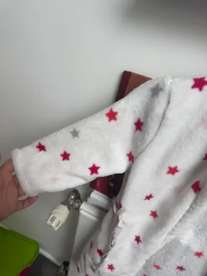 Robe de chambre en polaire fille 10 ans Okaidi - photo numéro 3