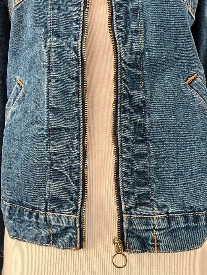 Veste en jeans femme T.36 - photo numéro 3