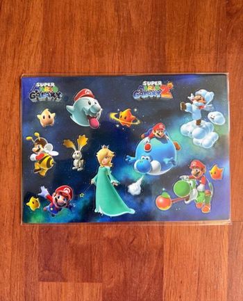 Super Mario Odyssey 1 et 2 Planche de Magnets Aimants Nintendo Switch Wii NEUF