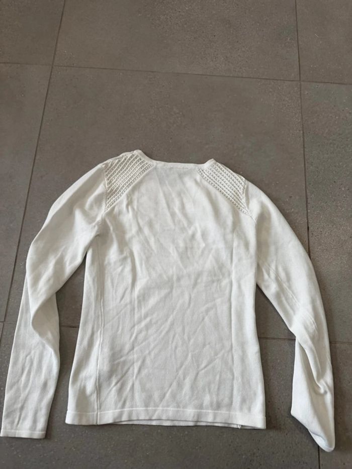 Haut blanc Kaporal, taille XS, bon état juste une petite trace à l'avant - photo numéro 4