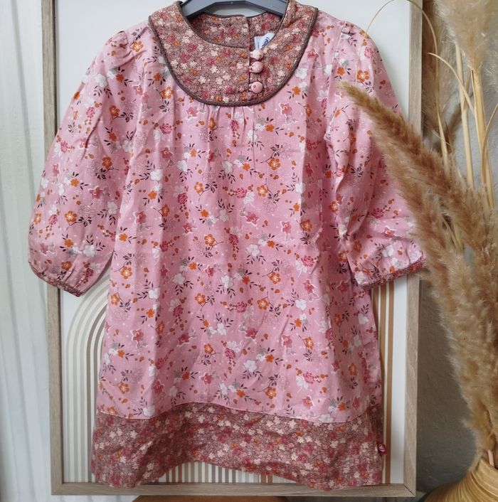 Petit Bateau Robe fille 18 mois Neuve