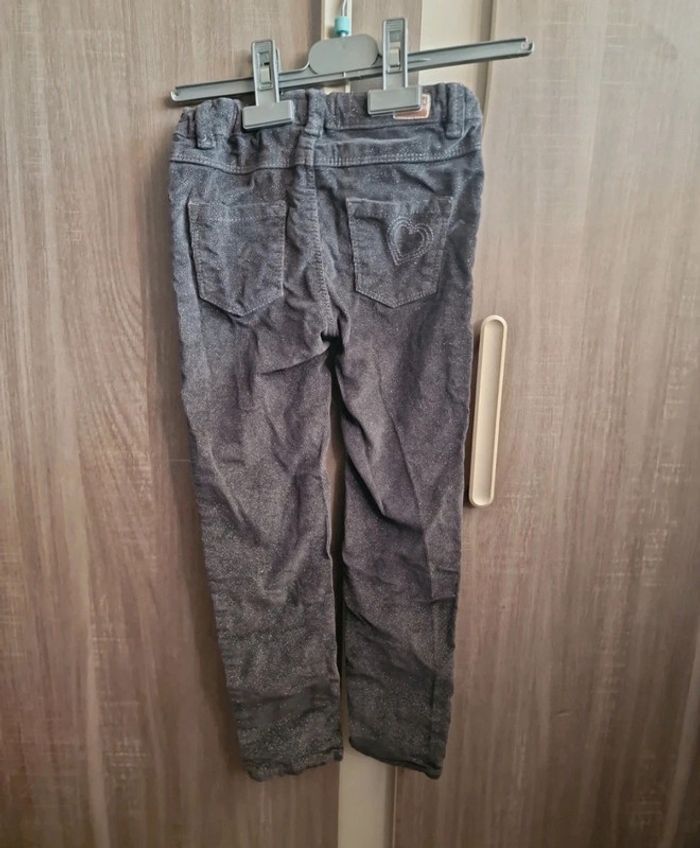 Pantalon velours pailleté 6 ans - photo numéro 2