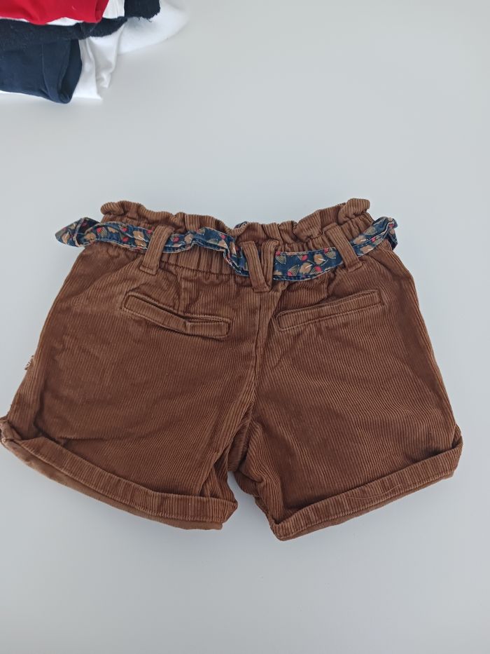 Short velours fille - photo numéro 3