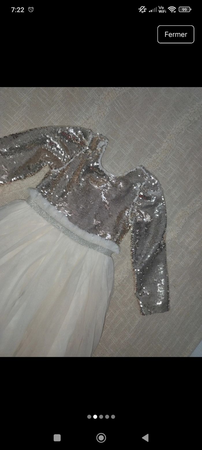 Robe créateur Tao 5 ans robe de fête - photo numéro 2