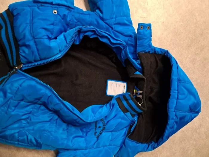 manteau doudoune garcon 4 ans orchestra doublé polaire - photo numéro 2