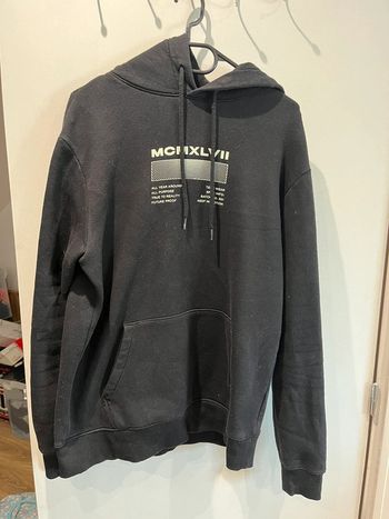 Pull à capuche noir h&m