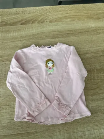 Vend t-shirt manches longues marque bout’chou taille 36 mois bonne état