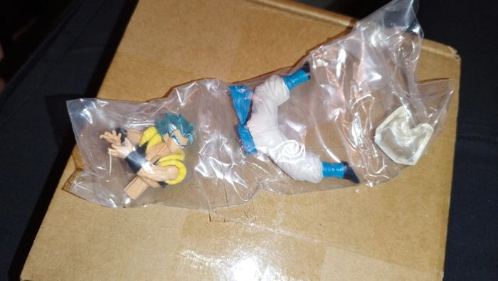 New Figurine Gashapon Gogeta God Blue Dragon Ball Super HG Bandai figure rare - photo numéro 2