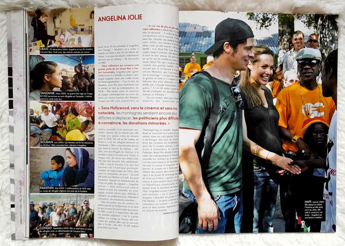 Magazine Elle n°3135 janvier 2006 spécial Angelina Jolie - photo numéro 7