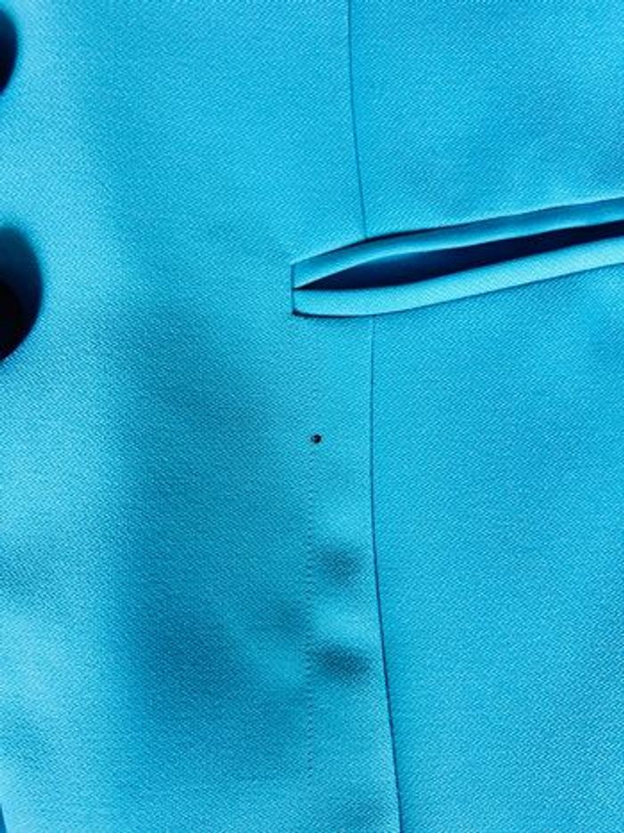 Blazer vintage bleu ciel - photo numéro 5