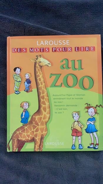 Larousse des mots pour lire au zoo
