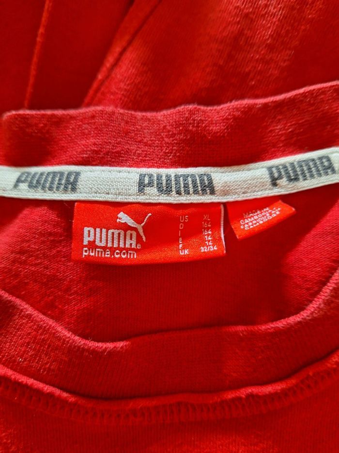 Tee-shirt manche longue puma 14 ans - photo numéro 8