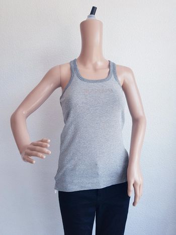 Mango - Débardeur ligné - Dos nageur - Inscription Mango - Neuf !