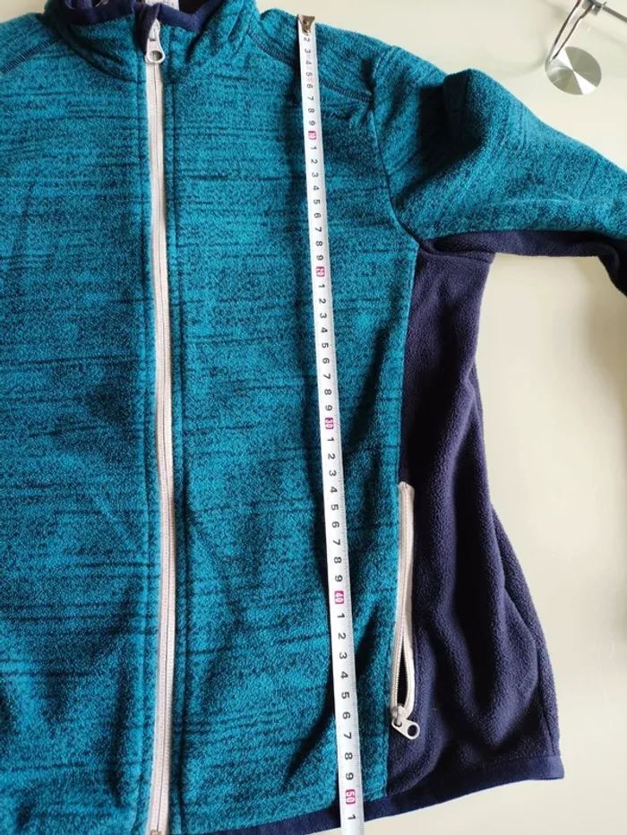 Veste polaire Decathlon bleu – 12 ans – Très bon état - photo numéro 7