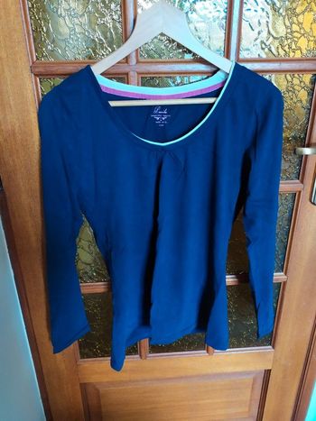 T-shirt Peacocks bleu marine