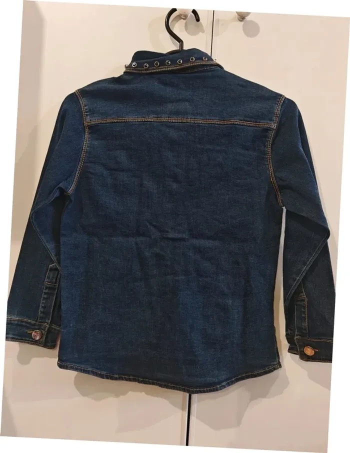 Chemise en jean Lollitop 8 ans (128 cm)  Tendance & rock - photo numéro 3