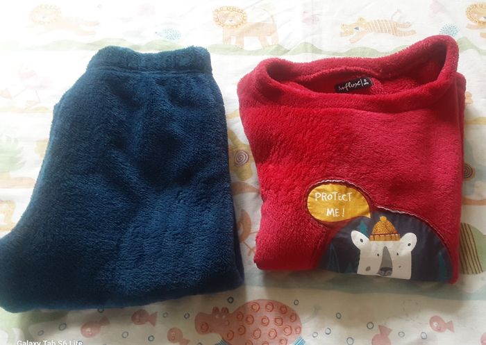 Pyjama  polaire  garçon