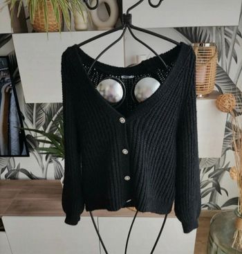 Gilet Gémo noir  taille M.