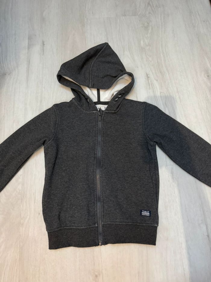 Sweat zippé La Halle 6 ans