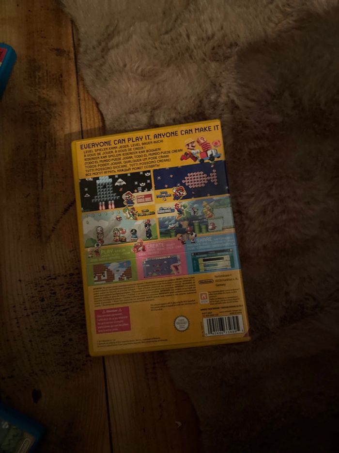 Jeu de wii U super mario maker - photo numéro 2