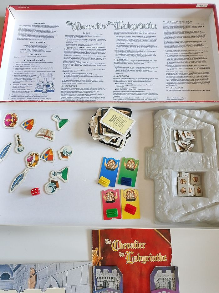 Le chevalier du labyrinthe mb jeux - photo numéro 3