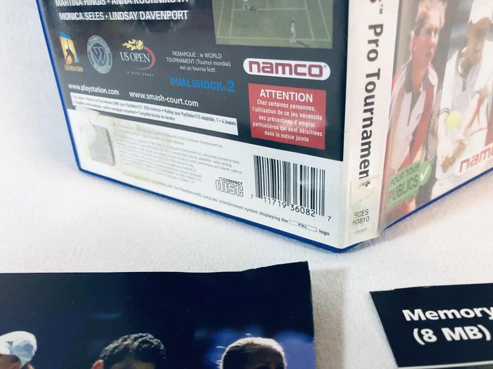 Smash Court Tennis Pro Tournament PS2 FR Jeu Complet Bon état - photo numéro 6