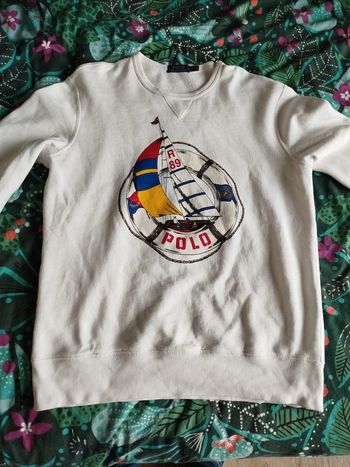 Sweat voilier Ralph Lauren