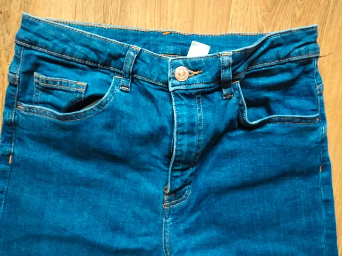 Pantalon large en jean H&M