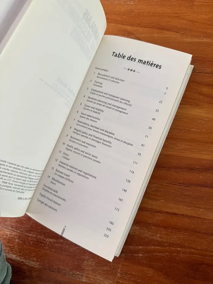 Livre l’anglais des ressources humaines - photo numéro 5