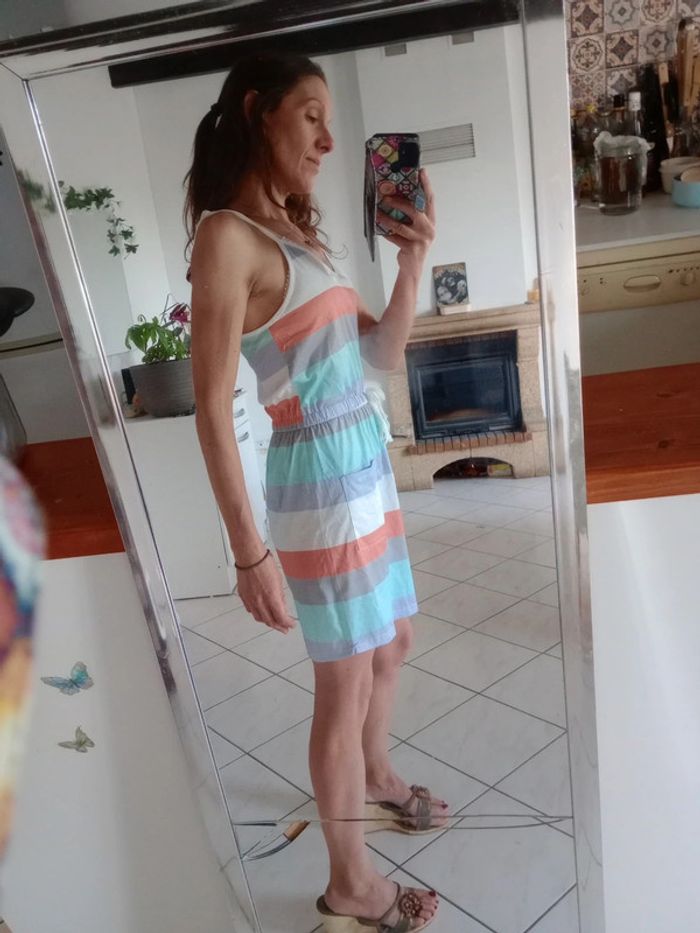 Robe été M couleurs pastels c84 - photo numéro 2