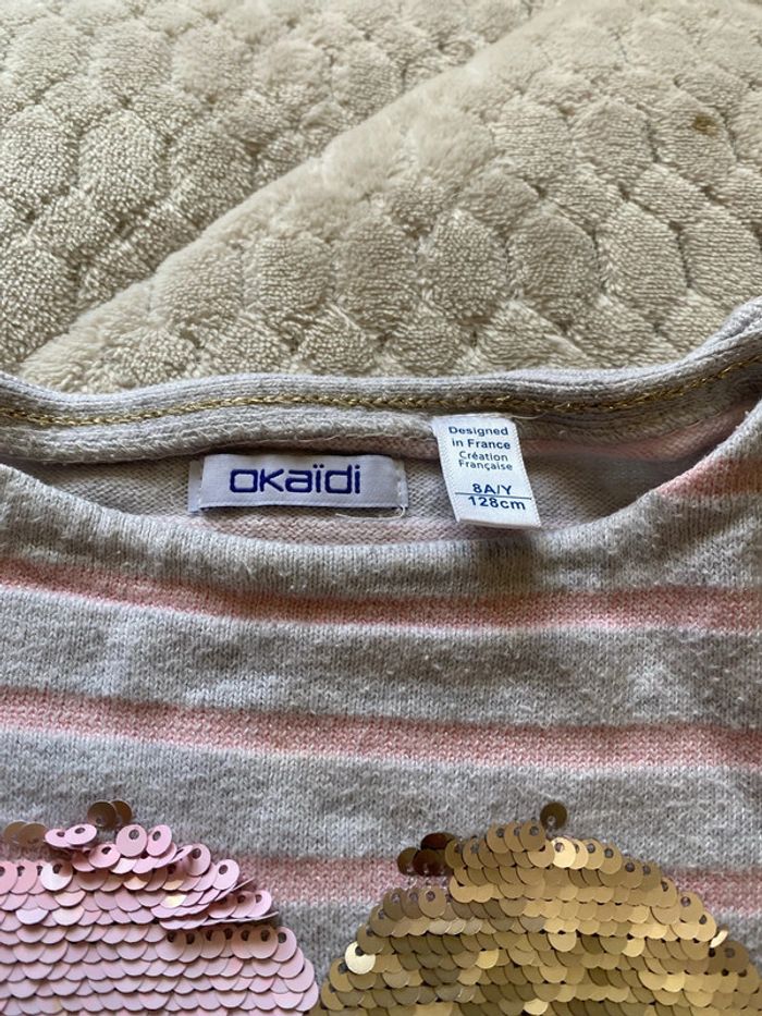 Pull okaidi 8 ans - photo numéro 2
