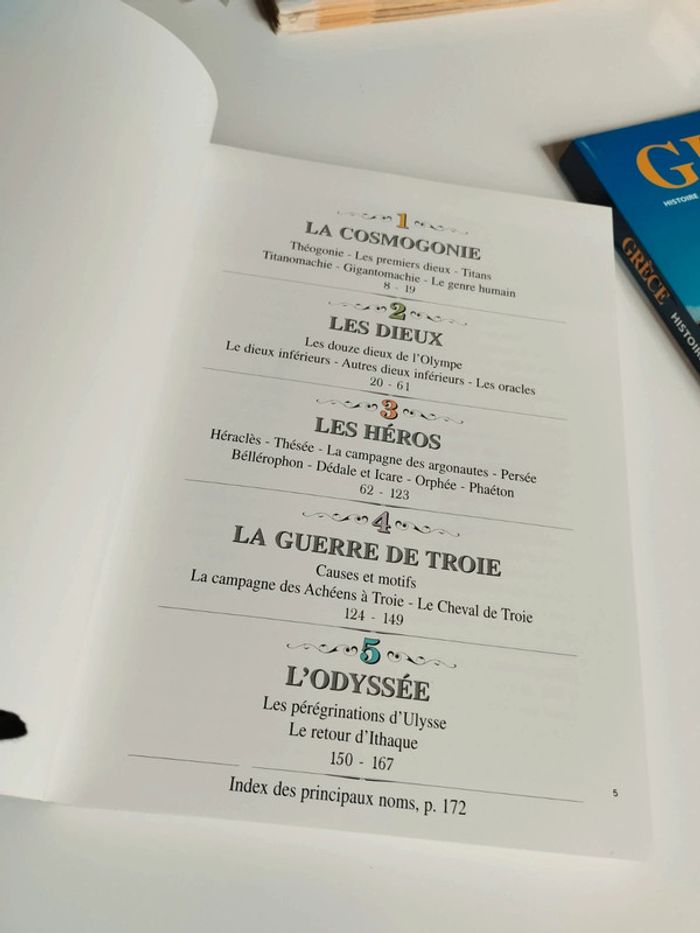 Lot livres Mythologie Grecque et guide sur la Grèce - photo numéro 7