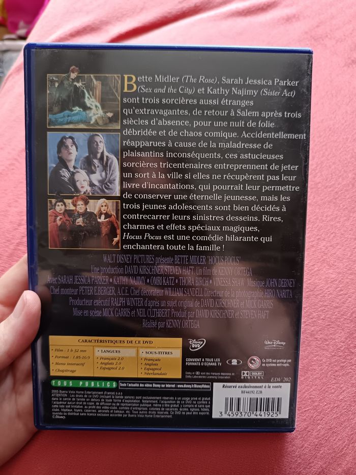 DVD hocus pocus - photo numéro 2