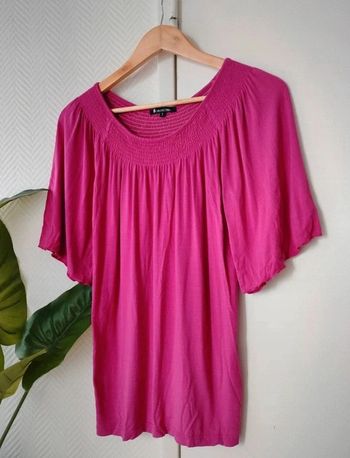 Blouse fluide rose U Collection 1