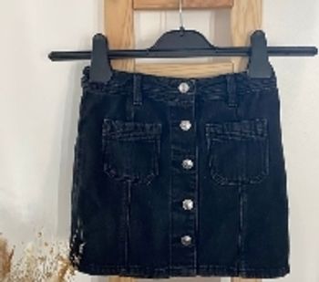 Jupe en jeans noire fille Kiabi 6 ans