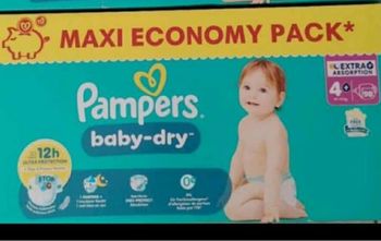 Pampers taille 4+