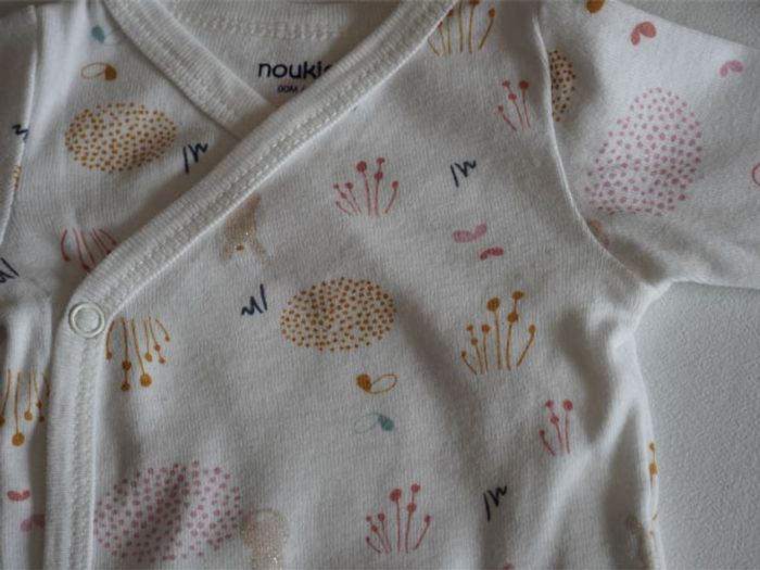 Lot de 2 Bodies Noukie's Taille : 00 m/46 cm (Préma) - photo numéro 3